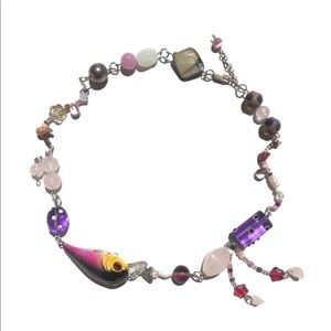 Bead Salad Necklace - Handmade